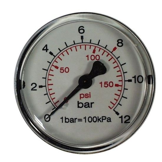 Pressure Gauge 50mm 1/8 Rear